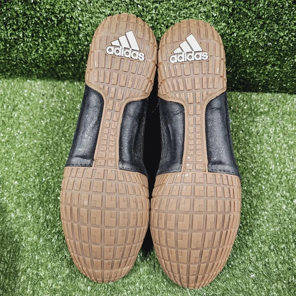 Adidas Tech Fall 2.0‎ Black White Gum Athletic Wrestling MMA Shoes Mens Size 11